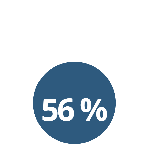 56 %
